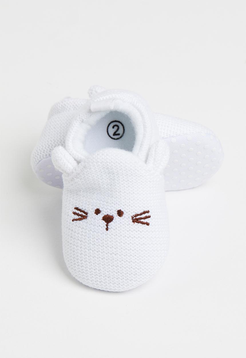 Pop Candy - Baby slippers - white
