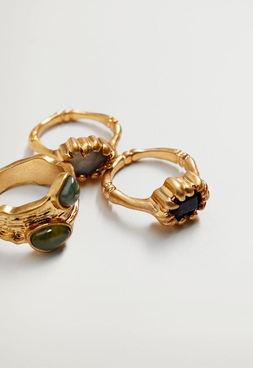 Violeta by Mango - Propus ring - gold