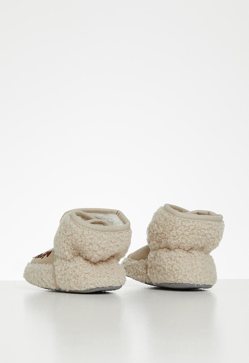 Pop Candy - Baby slippers - beige