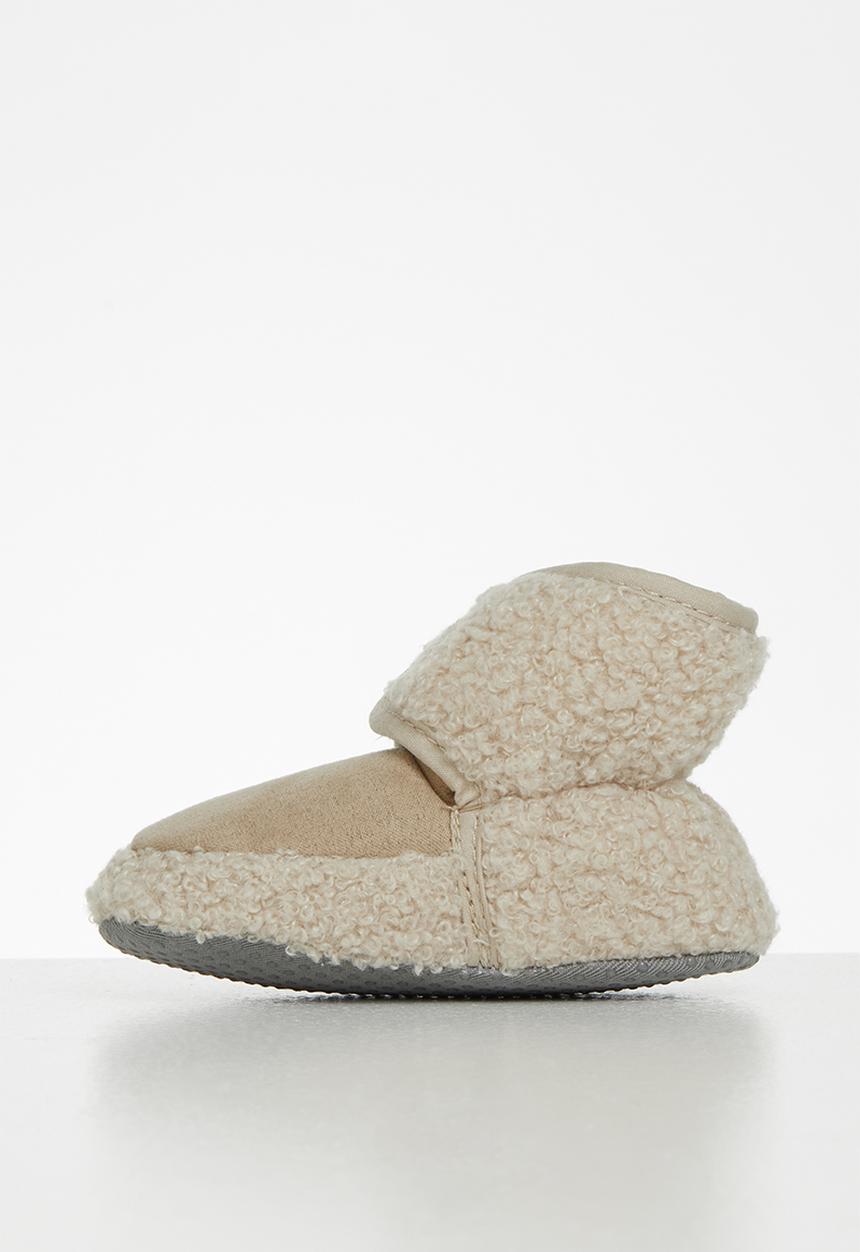 Pop Candy - Baby slippers - beige