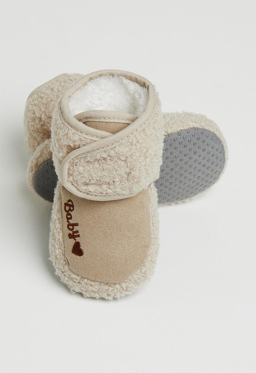 Pop Candy - Baby slippers - beige
