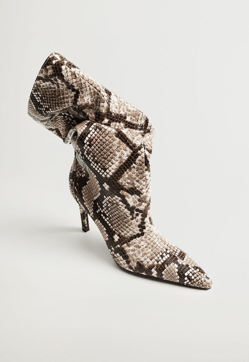 MANGO - Berry 1 boot - light / pastel brown