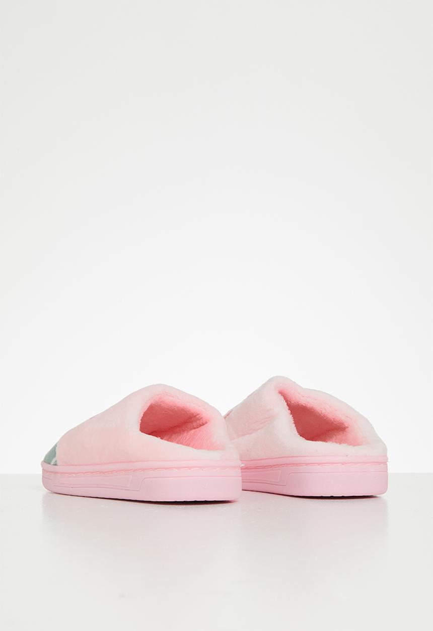 Pop Candy - Girls bunny printed slippers - pink