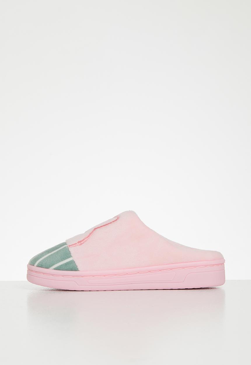 Pop Candy - Girls bunny printed slippers - pink