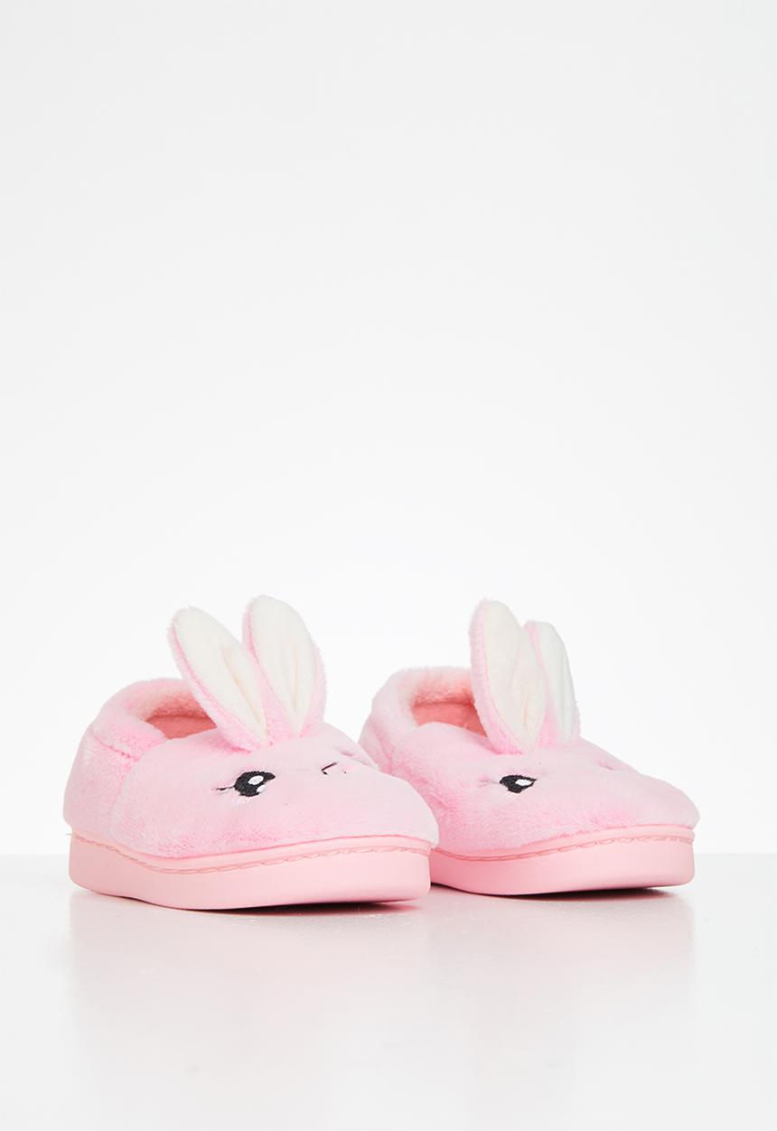 Pop Candy - Girls bunny ears slippers - pink