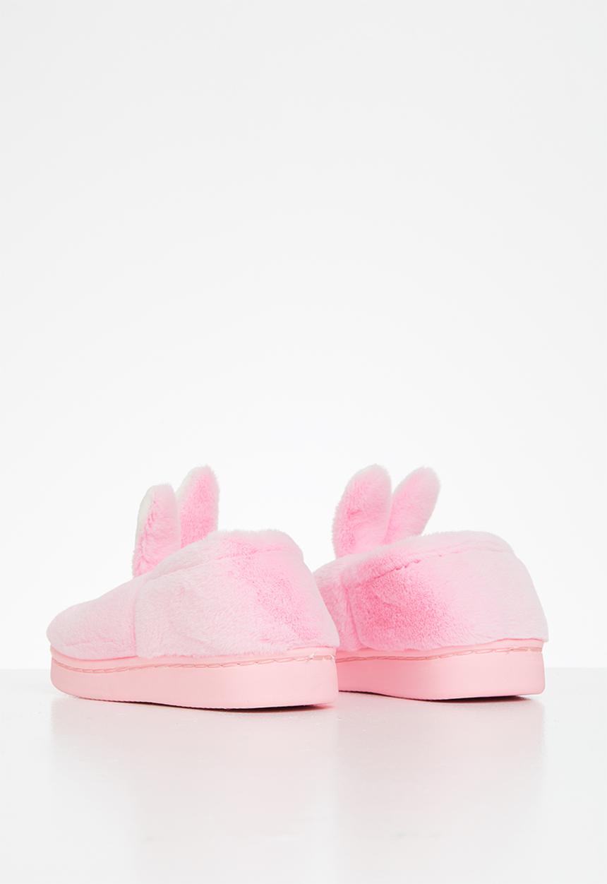 Pop Candy - Girls bunny ears slippers - pink