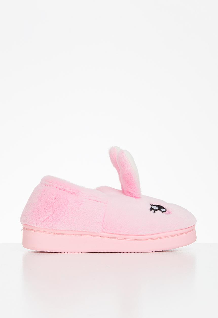 Pop Candy - Girls bunny ears slippers - pink
