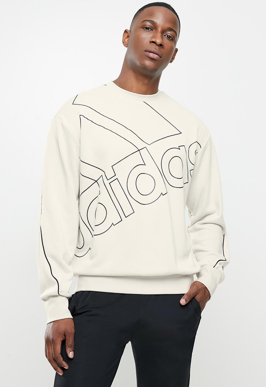adidas Performance - Favs sweatshirt - neutral & black