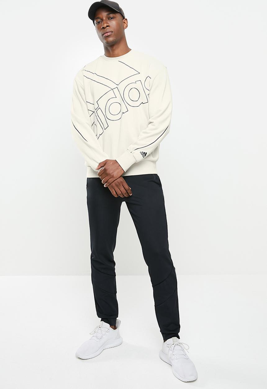 adidas Performance - Favs sweatshirt - neutral & black