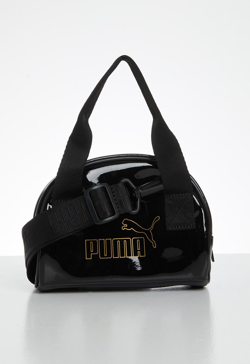 PUMA - Core up mini grip bag - black