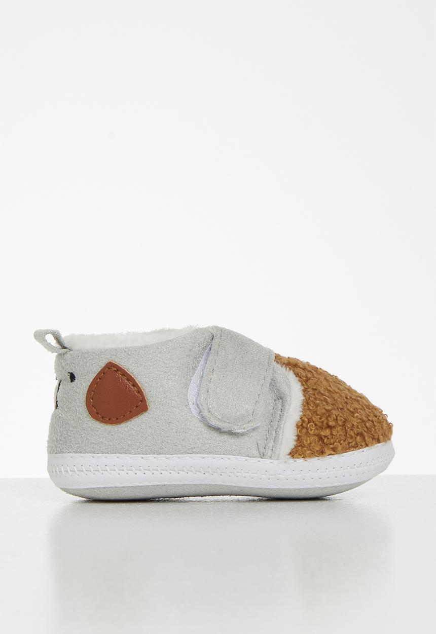 Pop Candy - Soft sole shoes - brown & grey