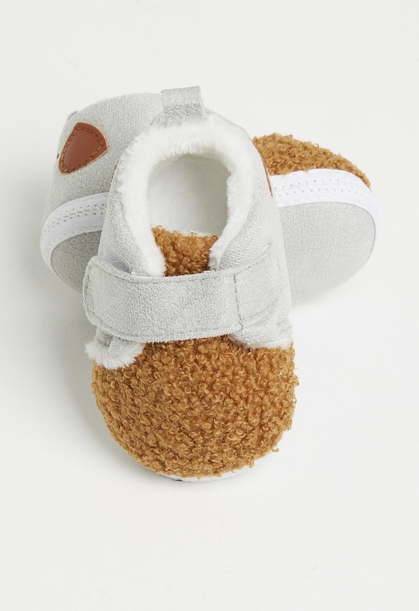 Pop Candy - Soft sole shoes - brown & grey
