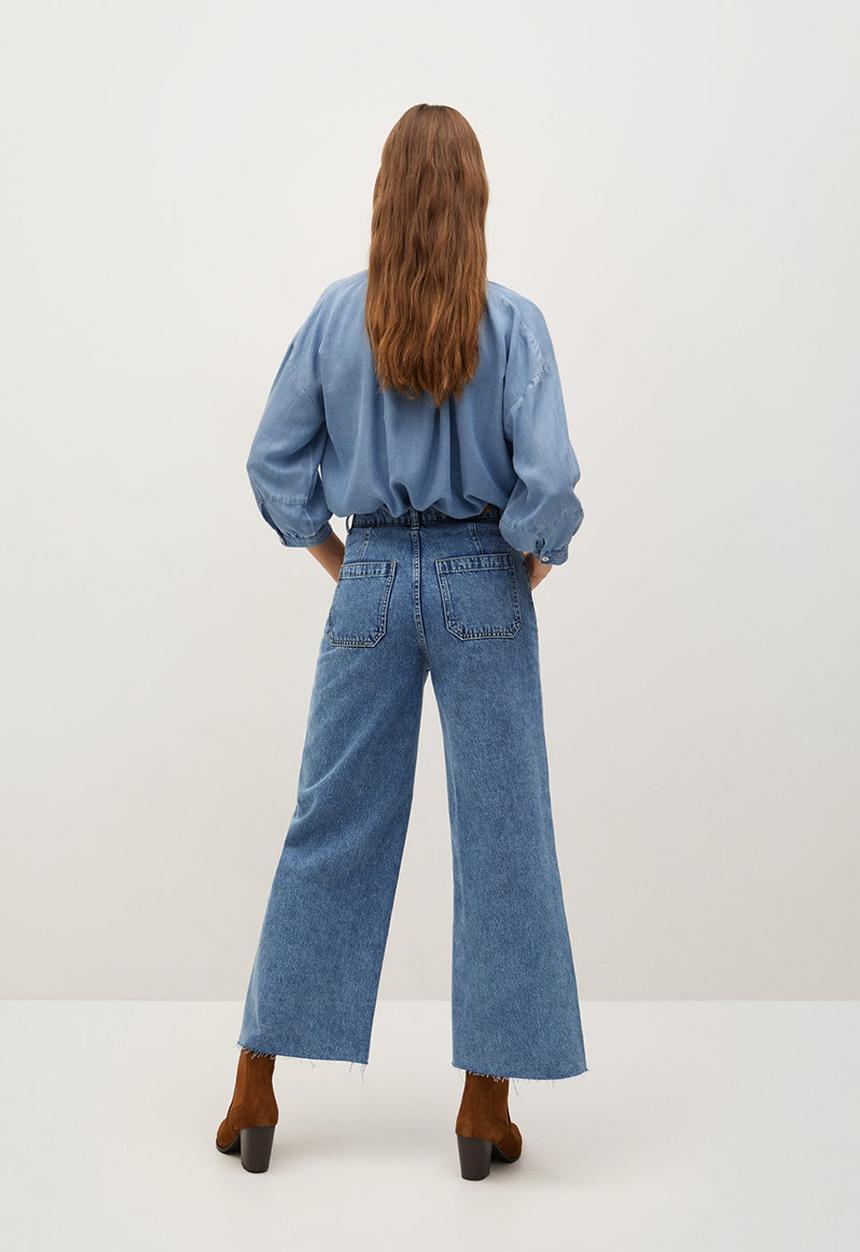 MANGO - Jeans caroline - blue