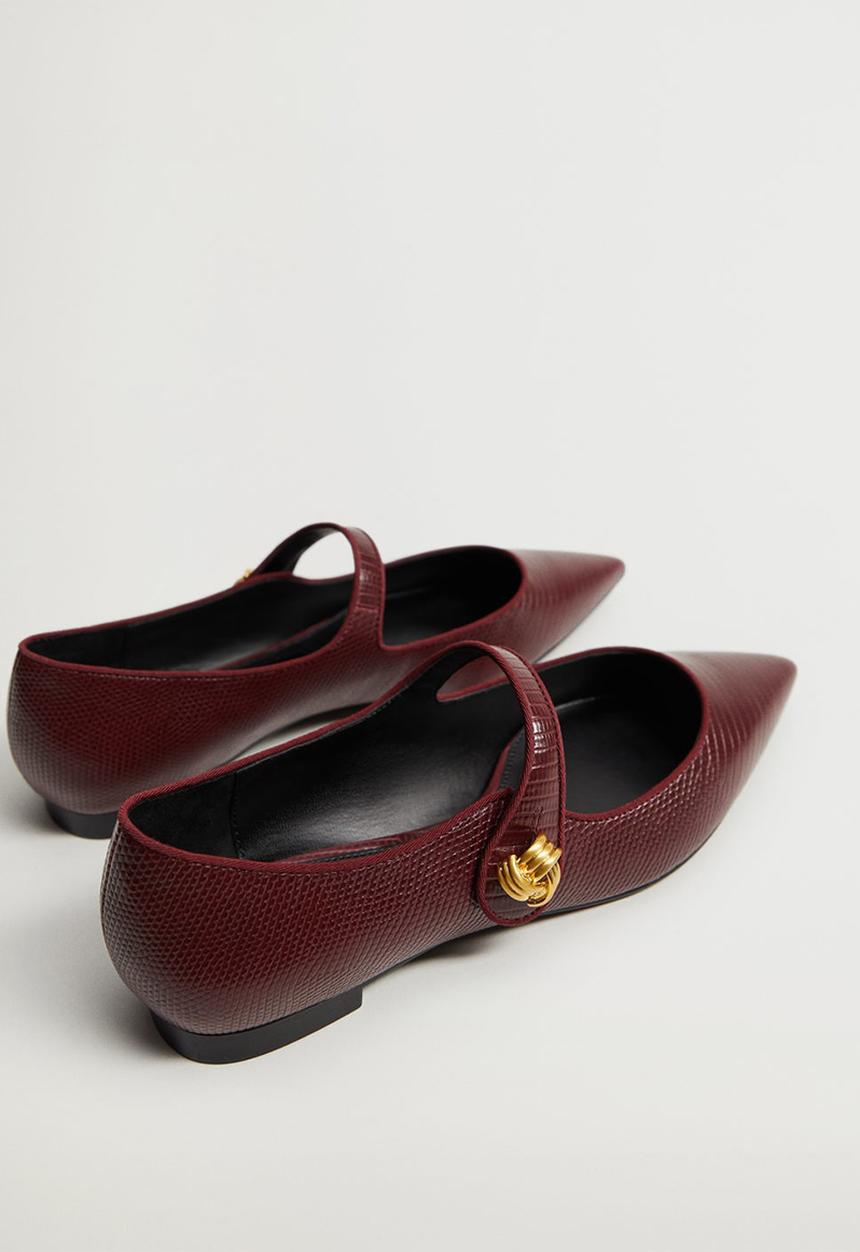 MANGO - Dover 1 mary jane - dark red
