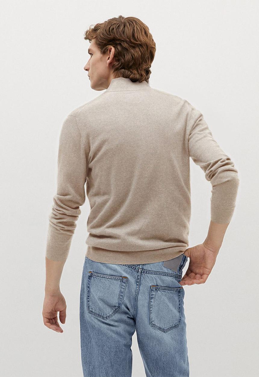 MANGO - Sweater tenp - light brown