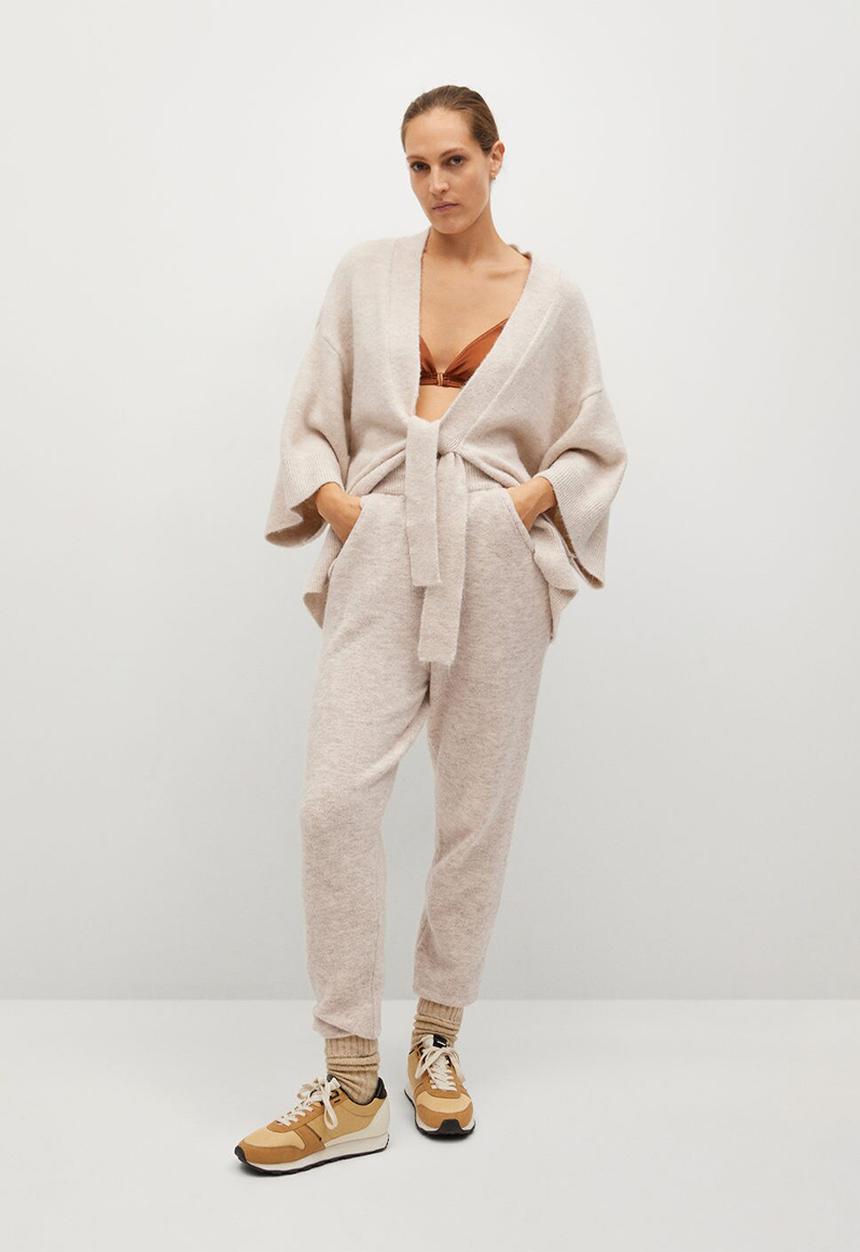MANGO - Cardigan chair - light beige