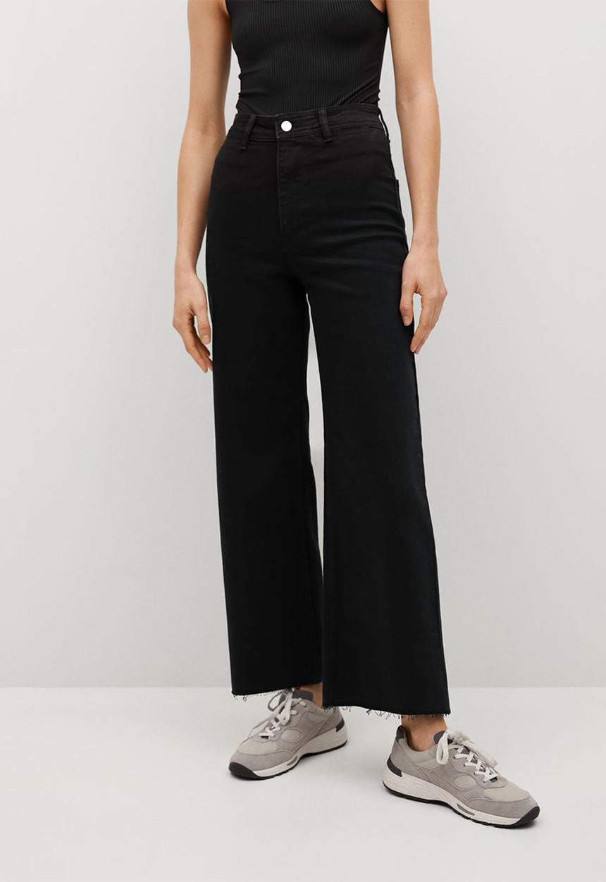 MANGO - Jeans catherin - open grey