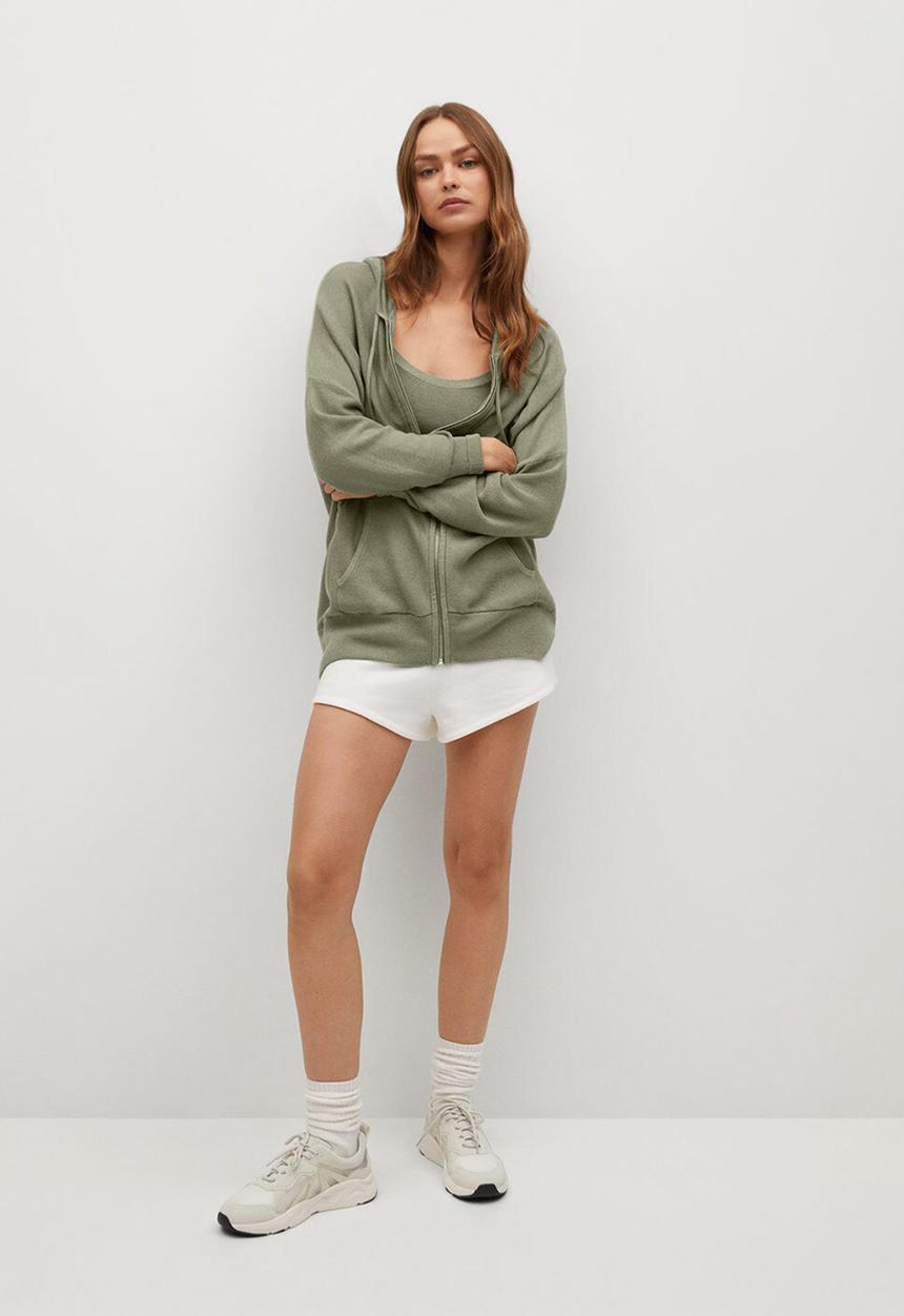 MANGO - Cardigan milan - green 