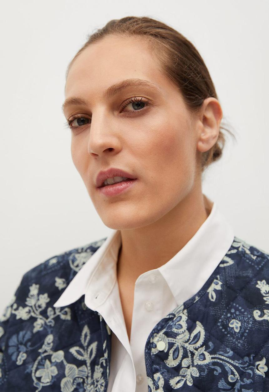 MANGO - Jacket poleo - navy