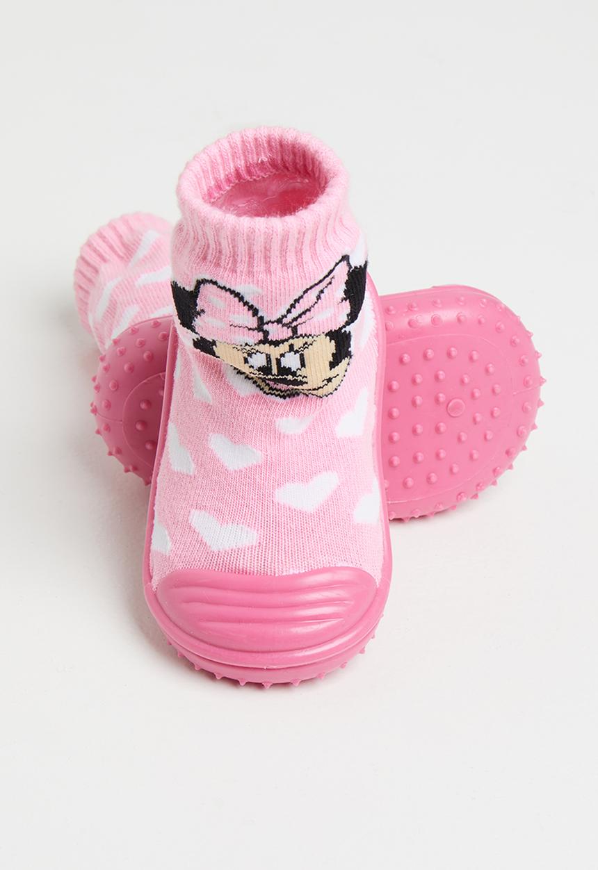 Character Group - Minnie mouse rubber socks - pink
