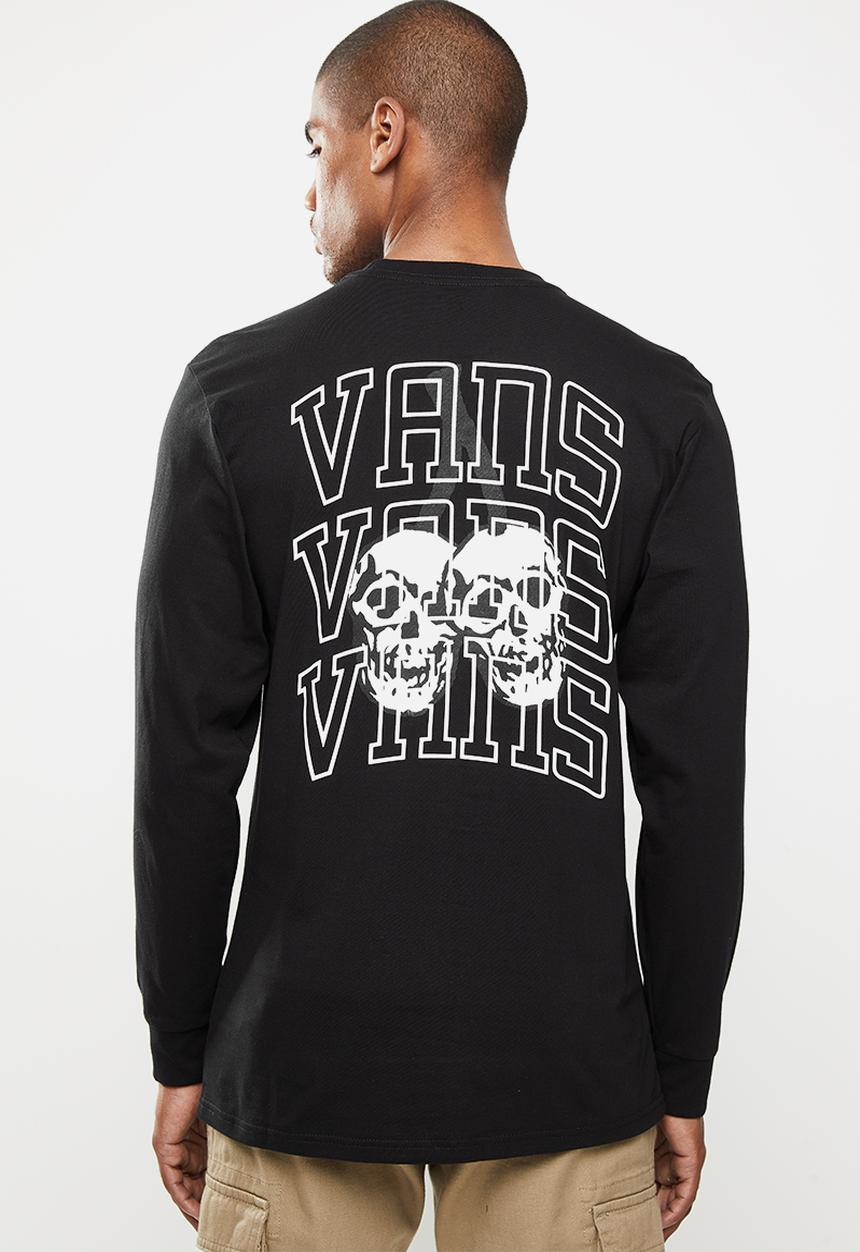 Vans - New varsity long sleeve tee - black
