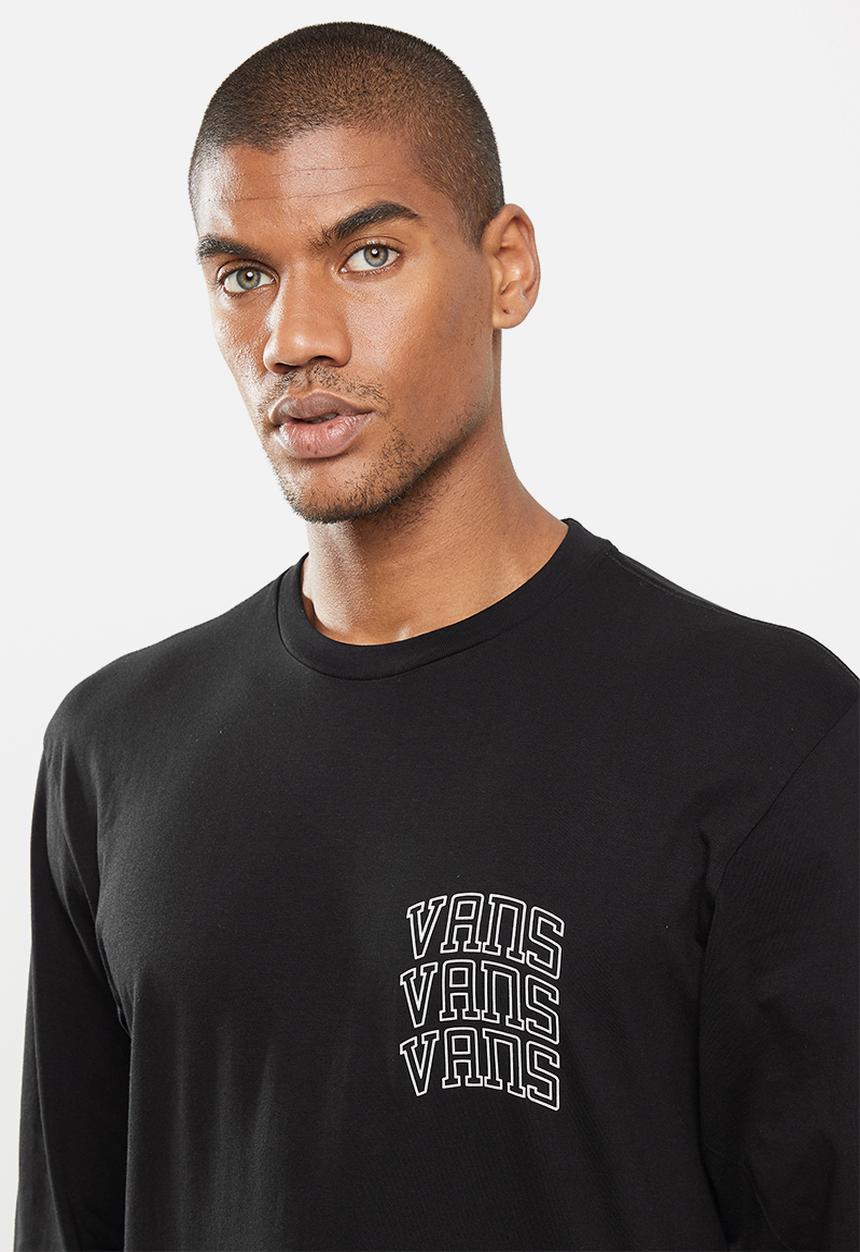 Vans - New varsity long sleeve tee - black