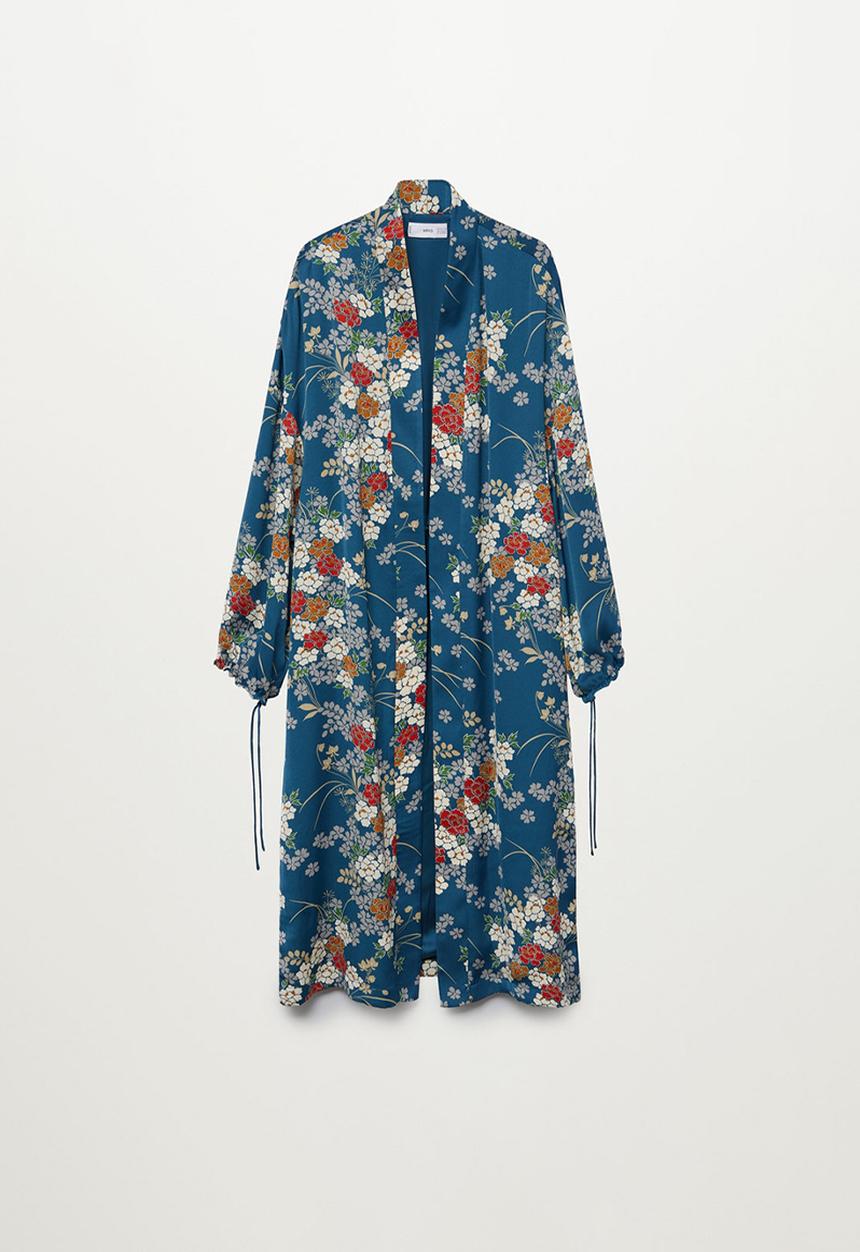 MANGO - Jacket petal - blue