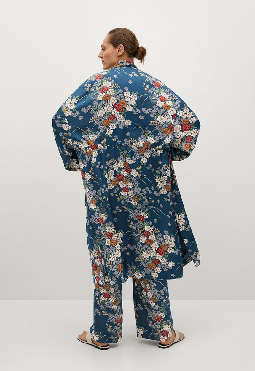 MANGO - Jacket petal - blue