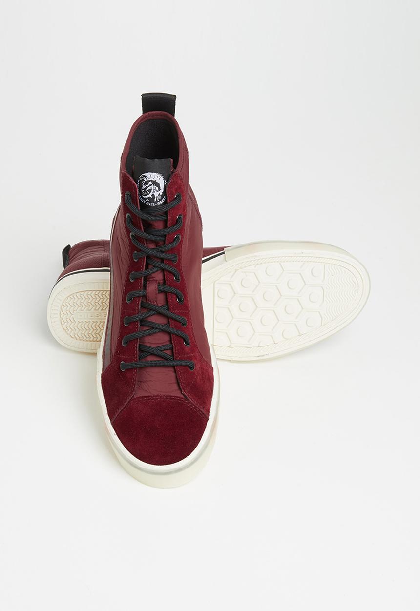 Diesel  - S-dvelows ml sneakers - tawny red
