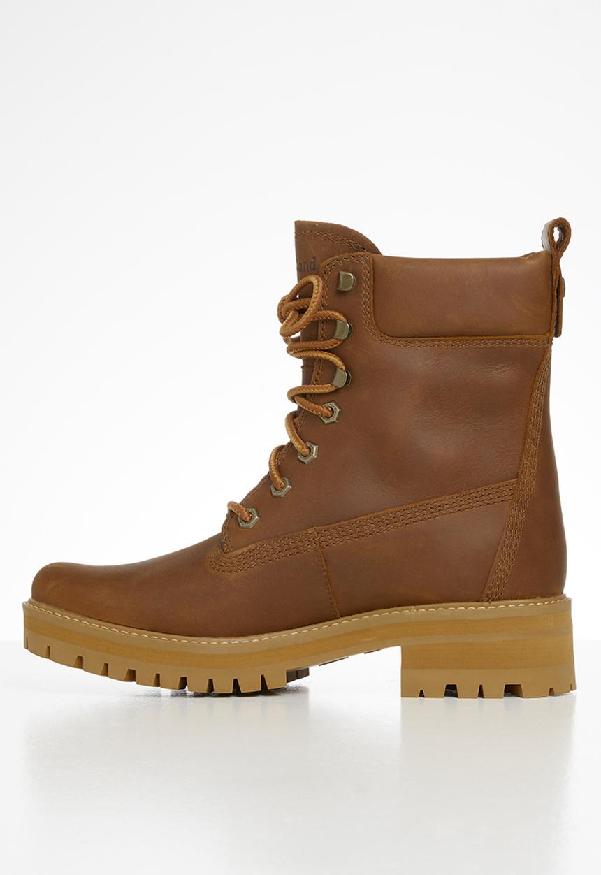 Timberland - Courmayeur valley yellow boot ek+ w - brown