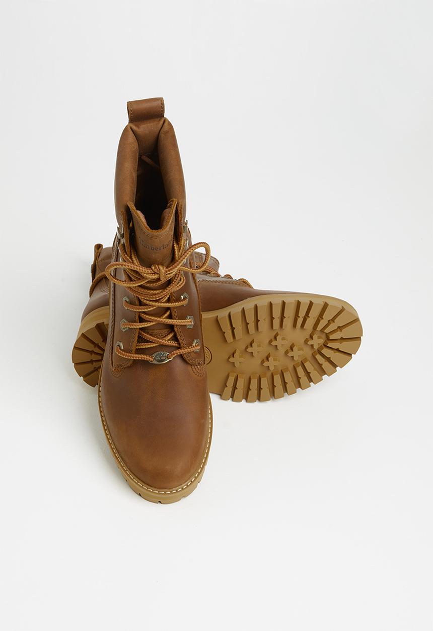 Timberland - Courmayeur valley yellow boot ek+ w - brown