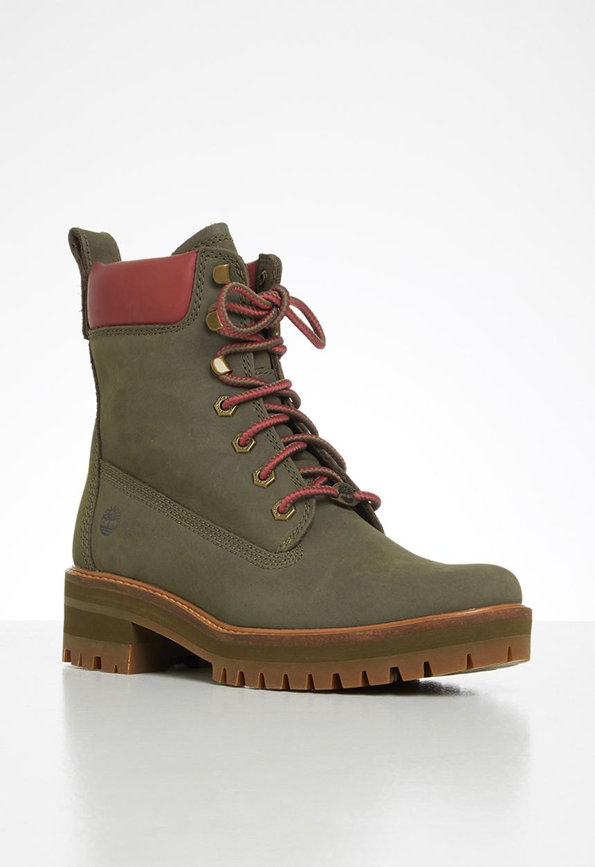 Timberland - Courmayeur valley yellow boot - olive 