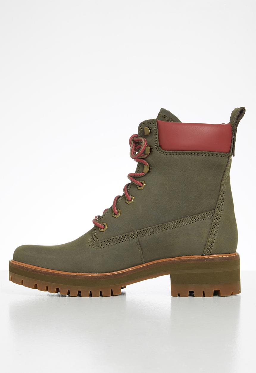 Timberland - Courmayeur valley yellow boot - olive 