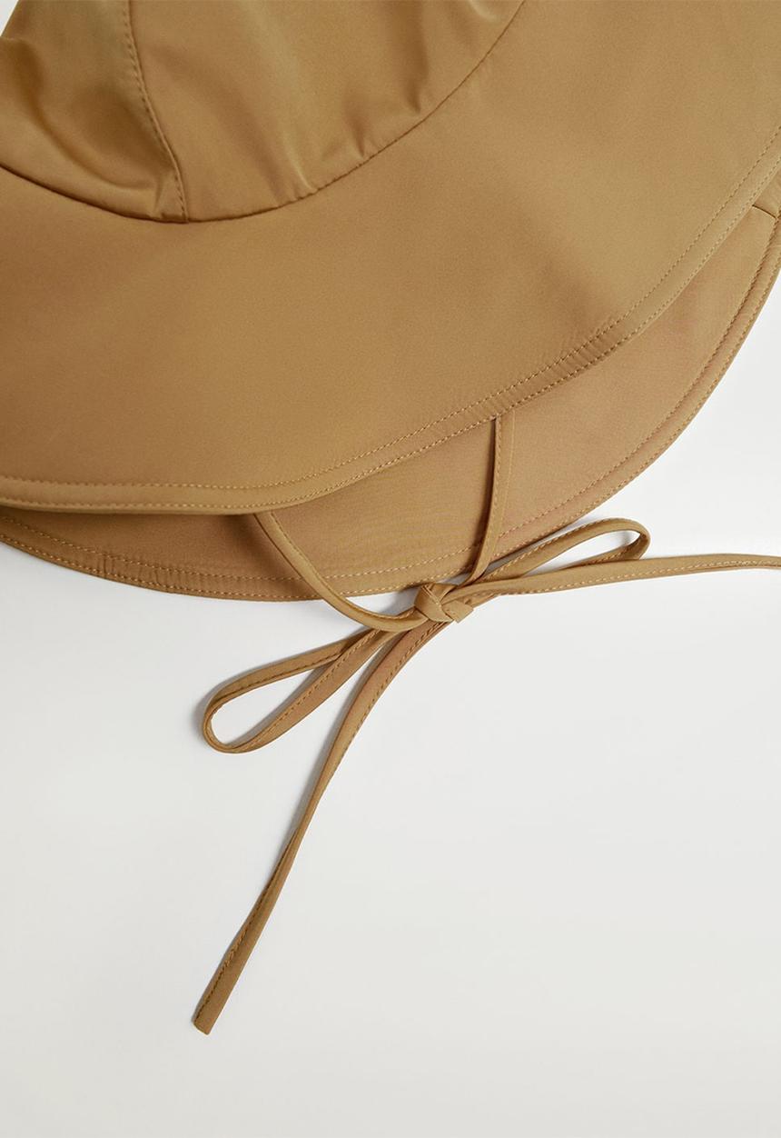 MANGO - Soft hat - light brown