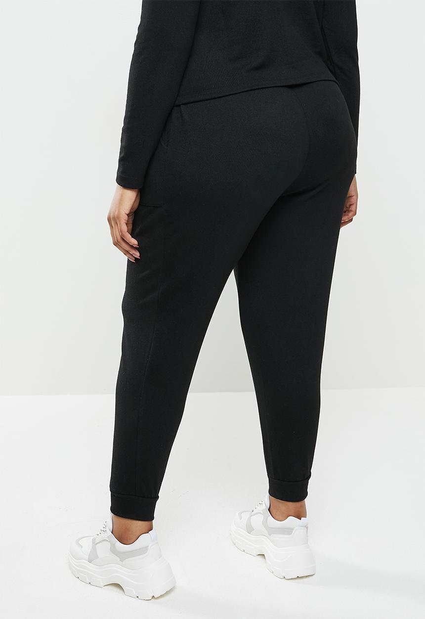 Blake - Soft touch jogger - black