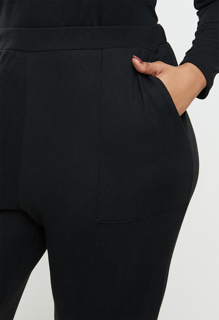 Blake - Soft touch jogger - black