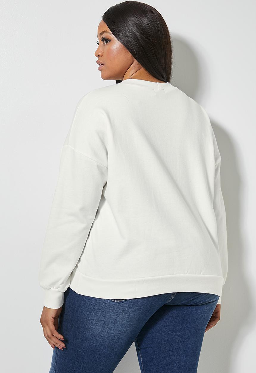 Superbalist - Graphic sweat - ecru