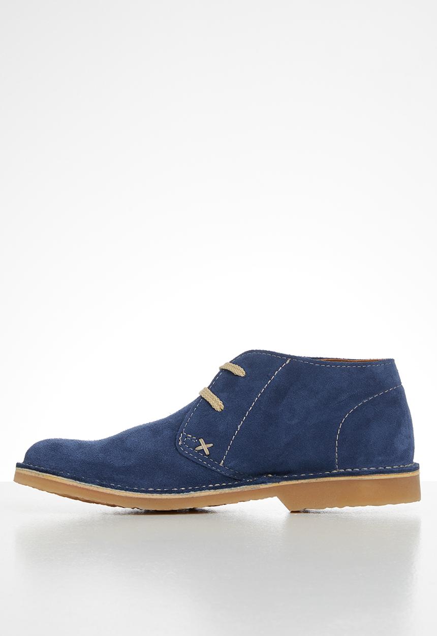 Grasshoppers - Hudson  suede - ocean