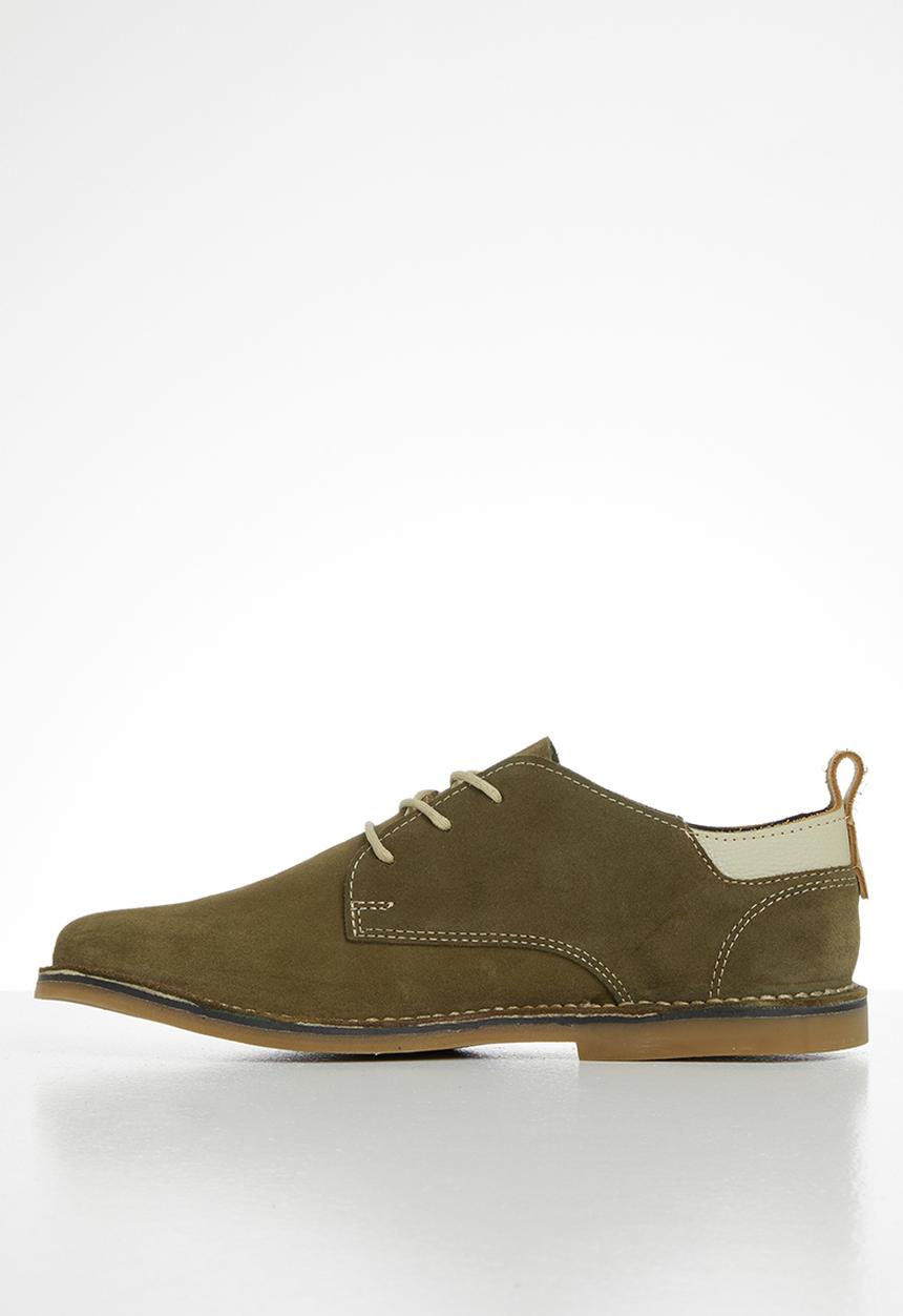 Grasshoppers - Oliver  buck suede - khaki