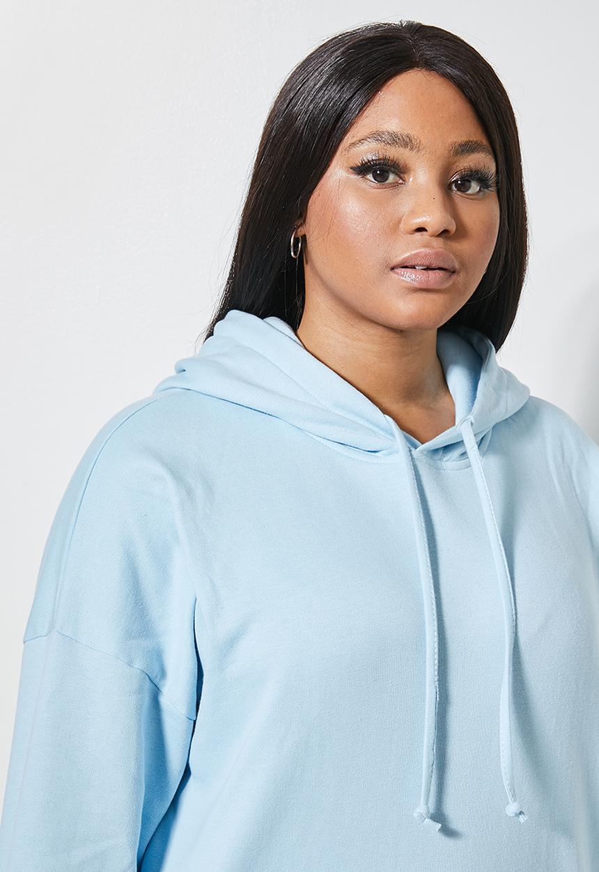 Superbalist - Longline hoodie - blue