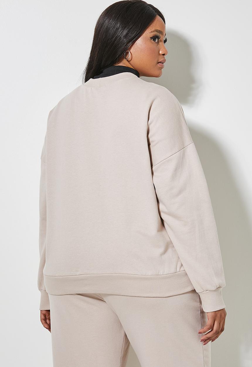 Superbalist - Crew neck sweat - stone