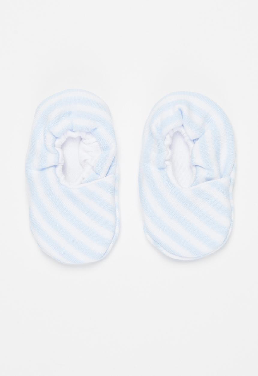 Little Lumps - Shoes kimono - blue & white