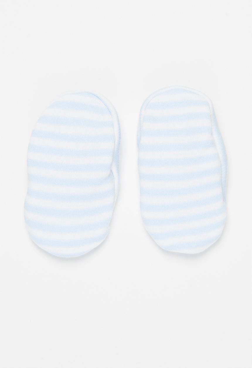 Little Lumps - Shoes kimono - blue & white