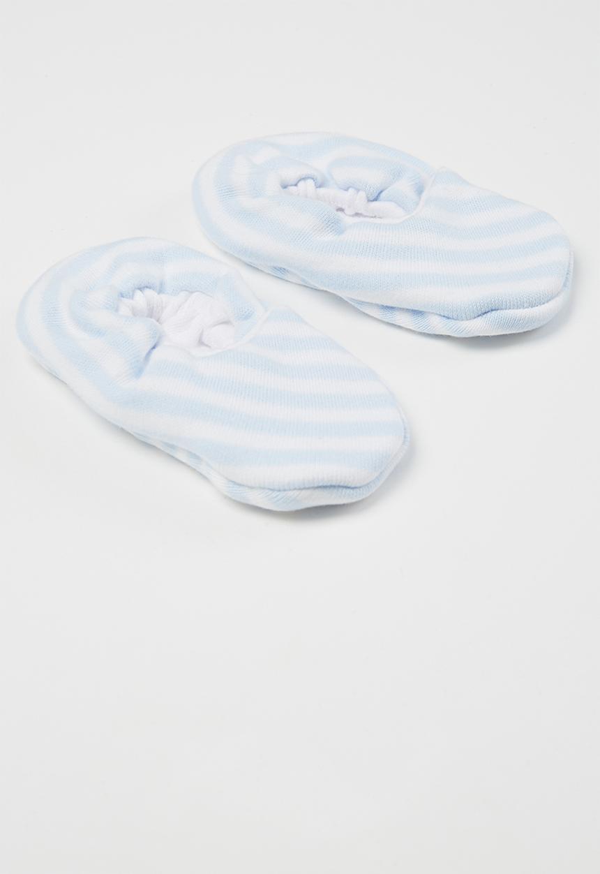Little Lumps - Shoes kimono - blue & white