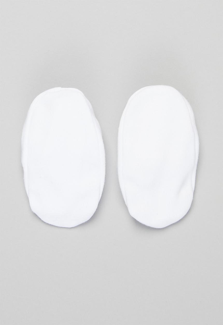 Little Lumps - Shoes ribbed - white