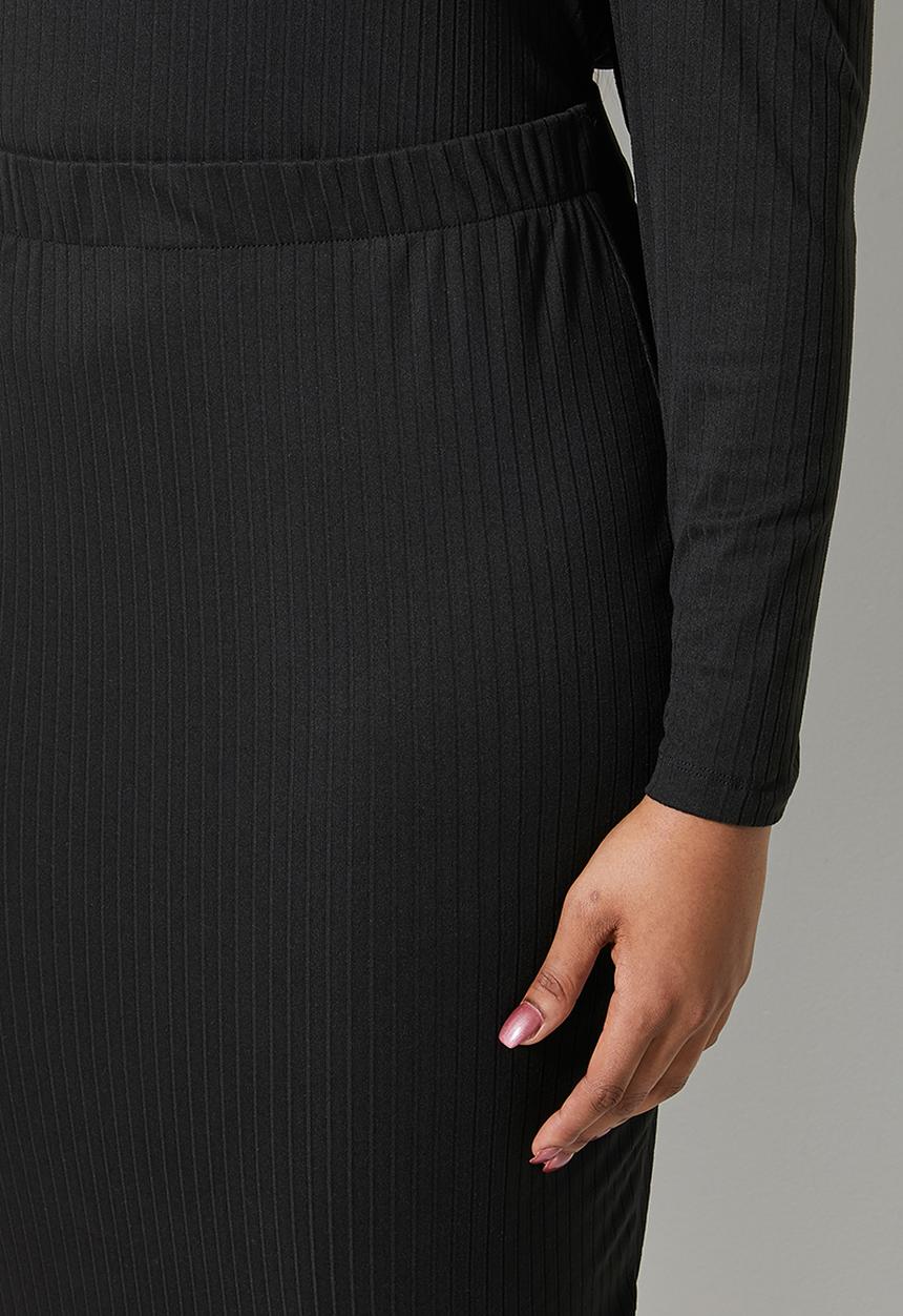 Superbalist - High waist bodycon skirt - black