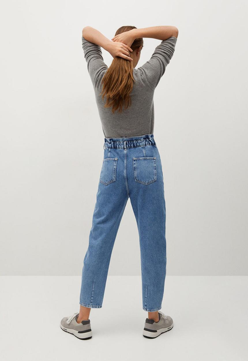MANGO - Jeans mia - open blue