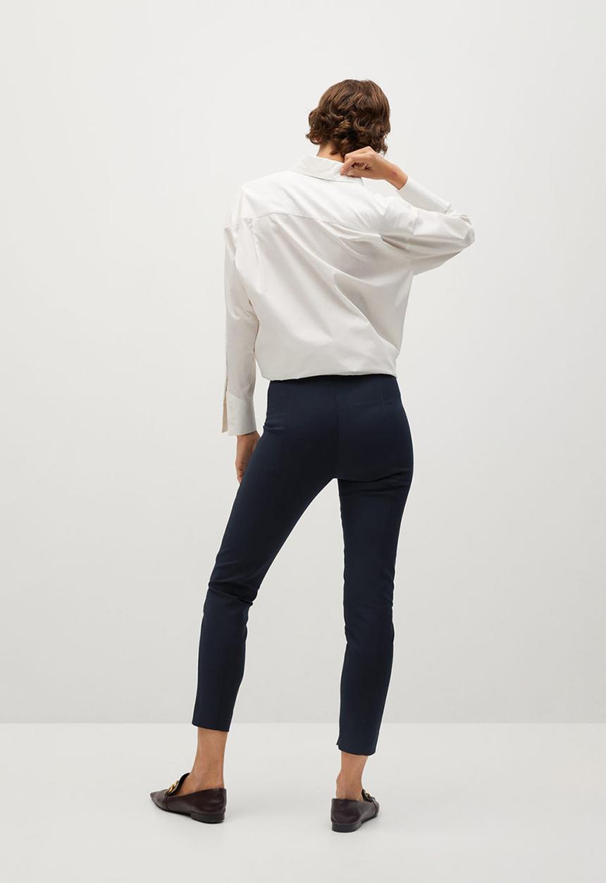 MANGO - Trousers avanti - navy