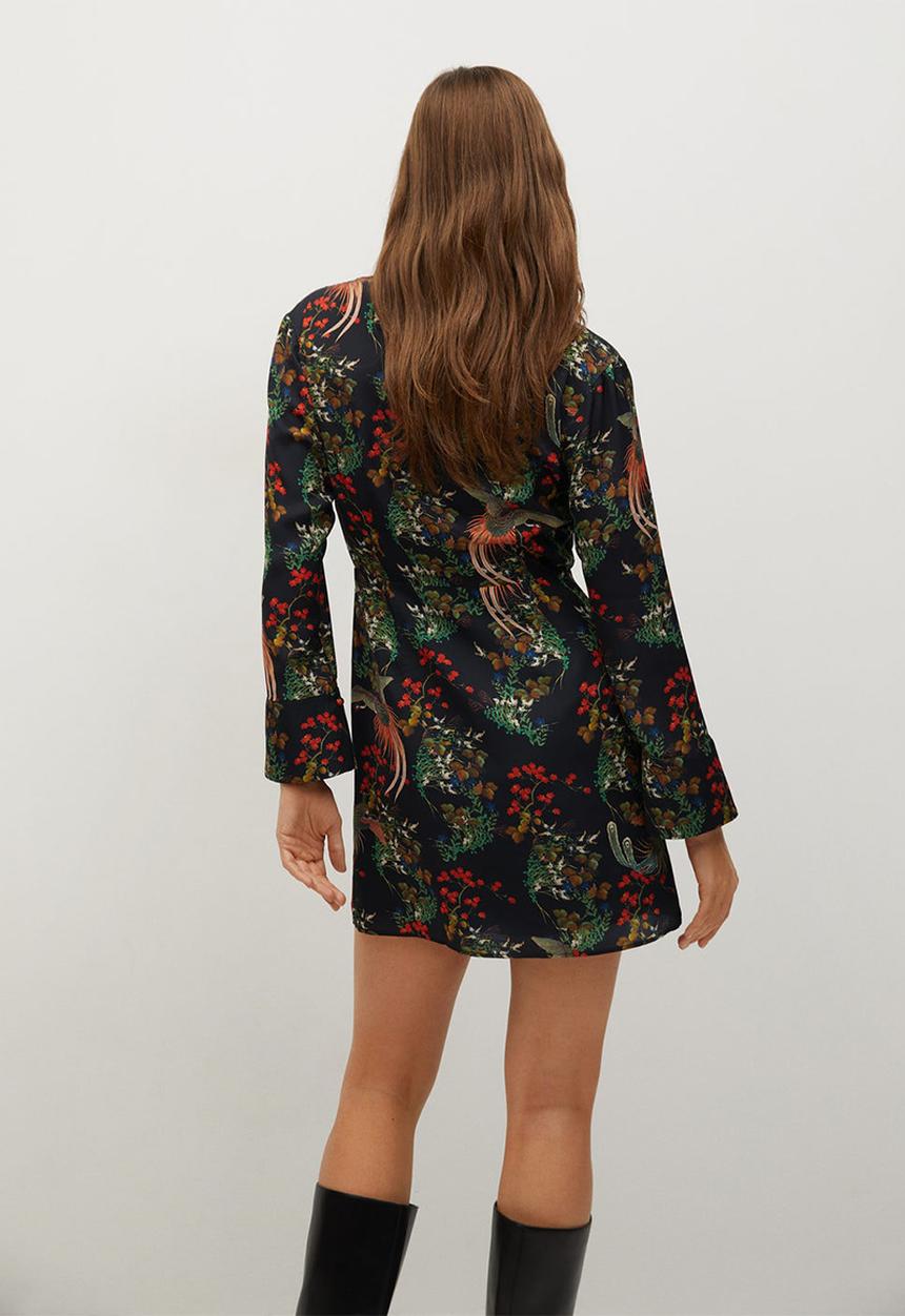 MANGO - Dress tokio - black