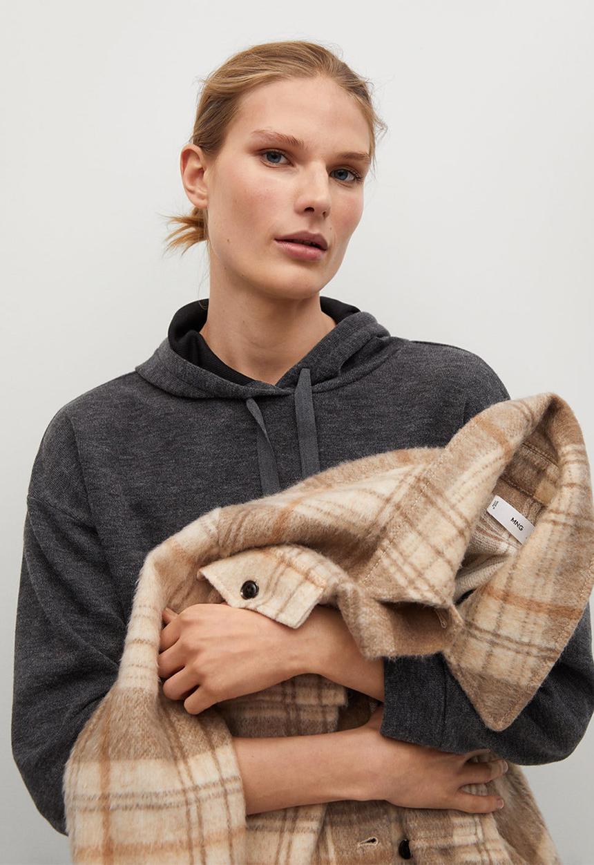 MANGO - Sweatshirt maxime - dark grey